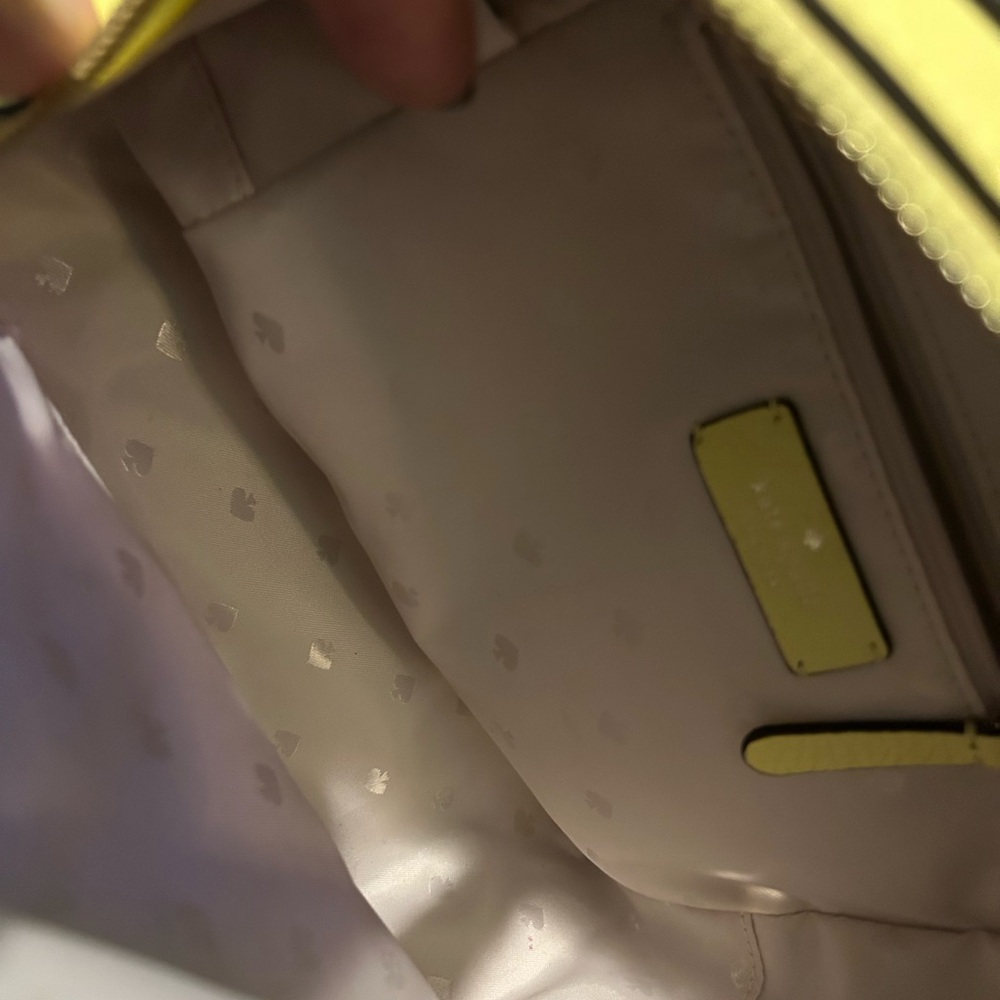 Kate Spade Lemon Leather Backpack - Picture 5 of 5